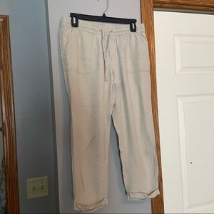 Linen Capris